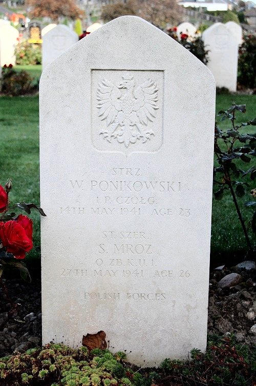 Stefan Mróz Polish War Grave