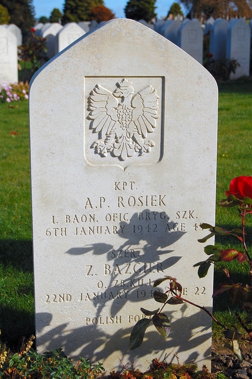 Adam Piotr Rosiek Polish War Grave