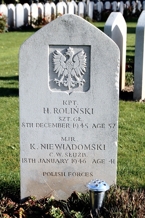 Henryk Edward Rolinski Polish War Grave
