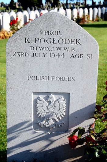 Polish War Grave - K Pogl&#243;dek - Perth, Scotland