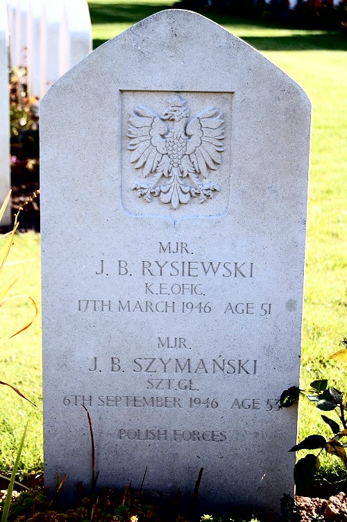 Jan Boleslaw Rysiewski Polish War Grave