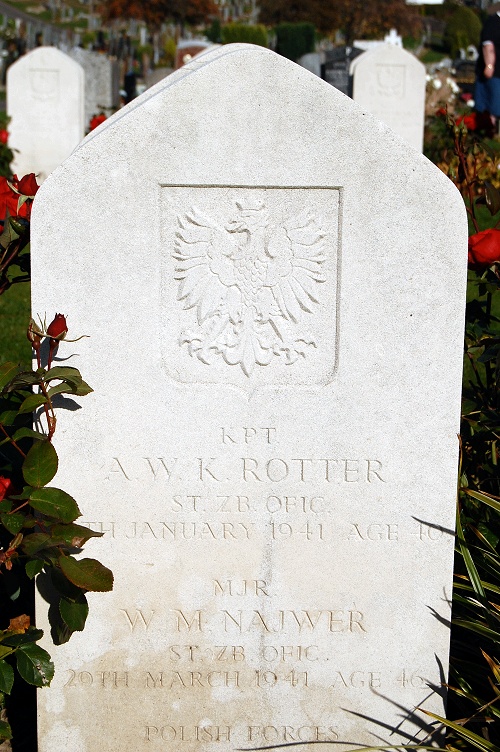 Aleksander Wladyslaw Rotter Polish War Grave