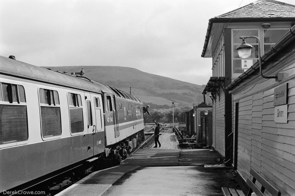 47541 Girvan Railway Station 1988