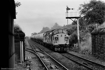 37025 & 37080 Falkirk Grahamston Railway Station 1989 British Rail