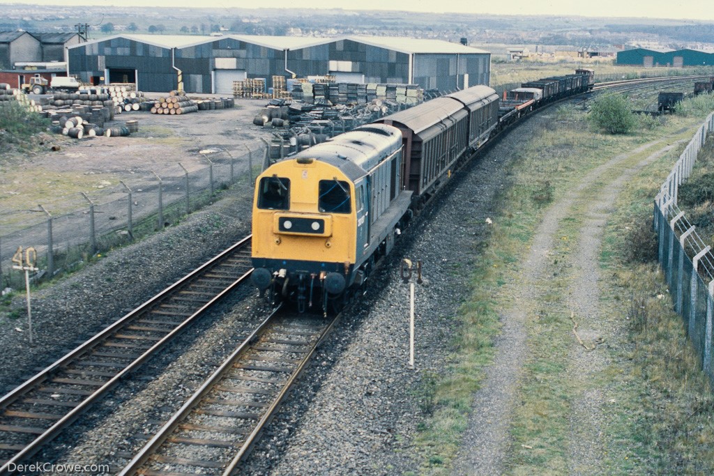 20137 Grangemouth Railway Freight Train 1981